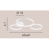 Plafoniera Lampade da soffitto Led Miglior prezzo on line Luce&Luci Roma Tuscolana