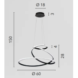 Sosepnsione Lampadari Lampade da soffitto Led Miglior prezzo on line Luce&Luci Roma Tuscolana