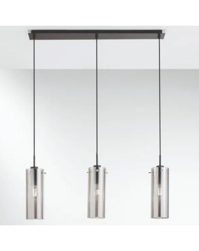 Wand 3 luci base rettangolare