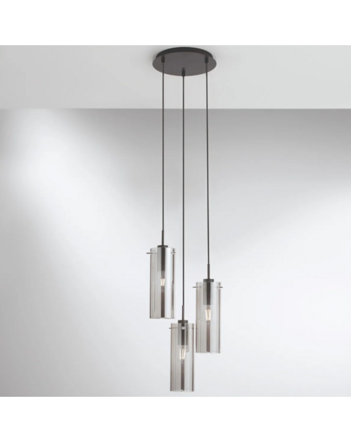 Wand 3 luci base tonda