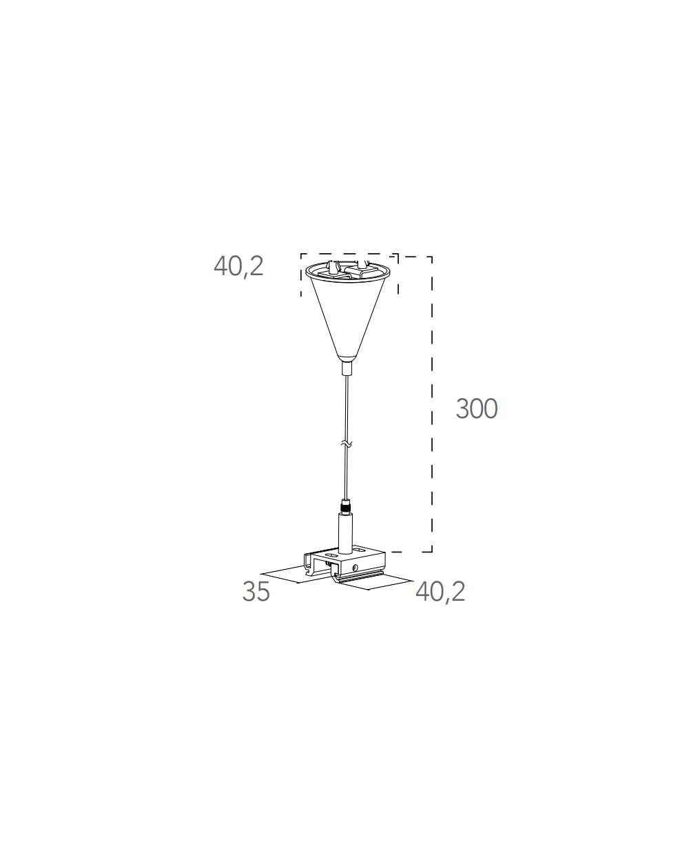 Adattatore Lampadari Per Soffitti Inclinati - 5 Pezzi Filetto M10, Regolabile 180° - Foto 3